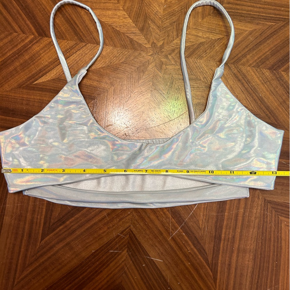 Iridescent rave outfit (or swimwear) - Picture 4 of 12